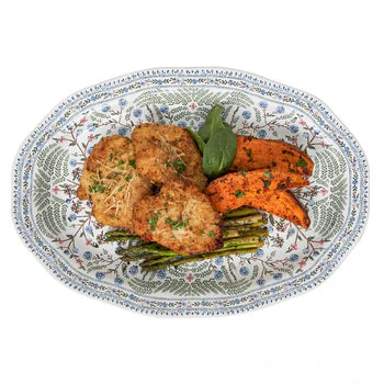 Juliska17" Seville Platter Villa Seville Chambray