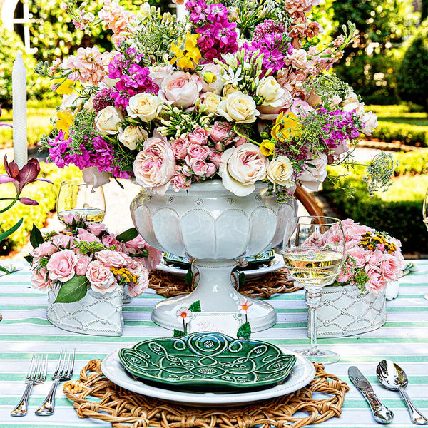 Juliska Whitewash Berry & Thread Large Decorative Urn