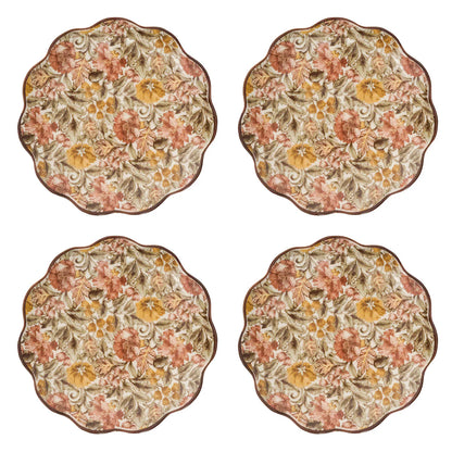 Juliska Willa Cocktail Plate Set/4 - Amber