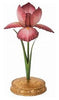 Juliska Iris 9" Candlestick Meadow Walk Pink