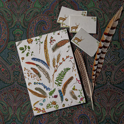 Juliska Forest Walk Journal Embroidered 7" x 10" Paper Journal