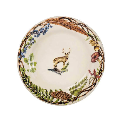Juliska Forest Walk Stag Dessert/Salad Plate