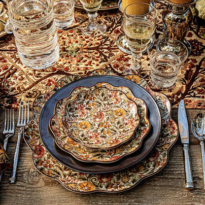 Juliska Willa Salad Plate Amber