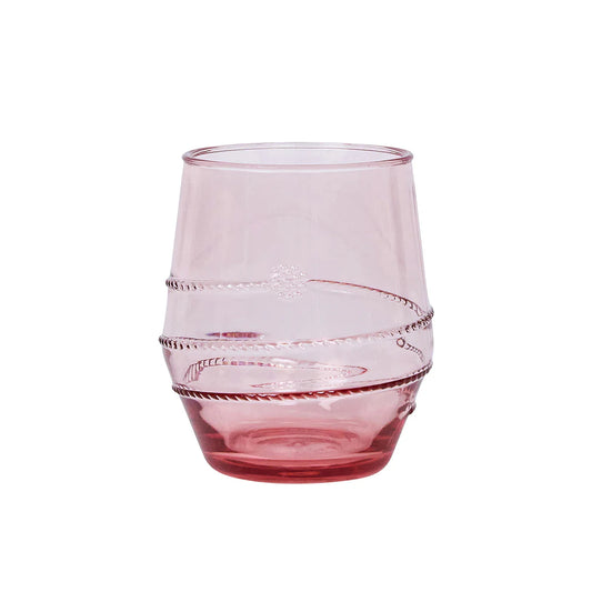 Juliska Coral Acrylic Tumbler Amalia Coral