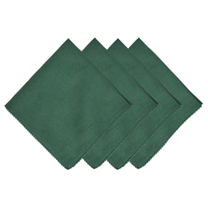 Juliska Berry Scallop Napkin Set/4 - Evergreen