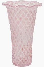 Juliska Vase Blush Trellis 9" Flared Vase