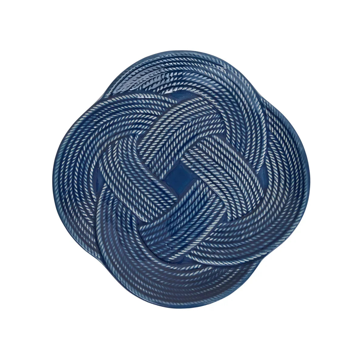 Juliska Denim Mystic Knot Dessert/Salad Plate