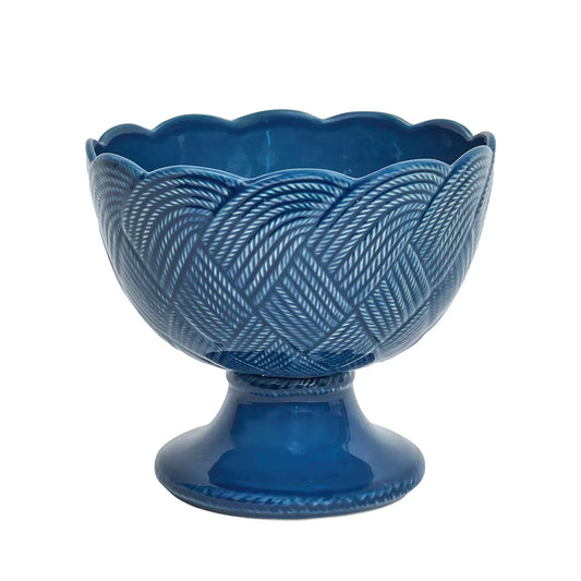 Juliska Denim Mystic Knot Footed Bowl