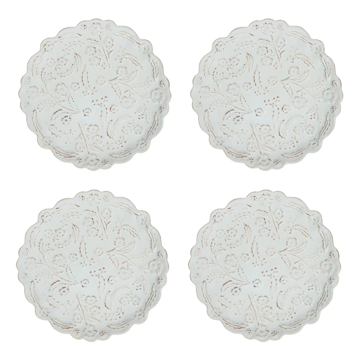 Juliska Thistle Cocktail Berry & Thread  Set/4 - Whitewash