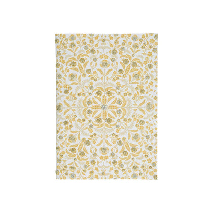 Juliska Thistle 7" x 10" Paper Journal  Berry & Thread  - Gold/Silver