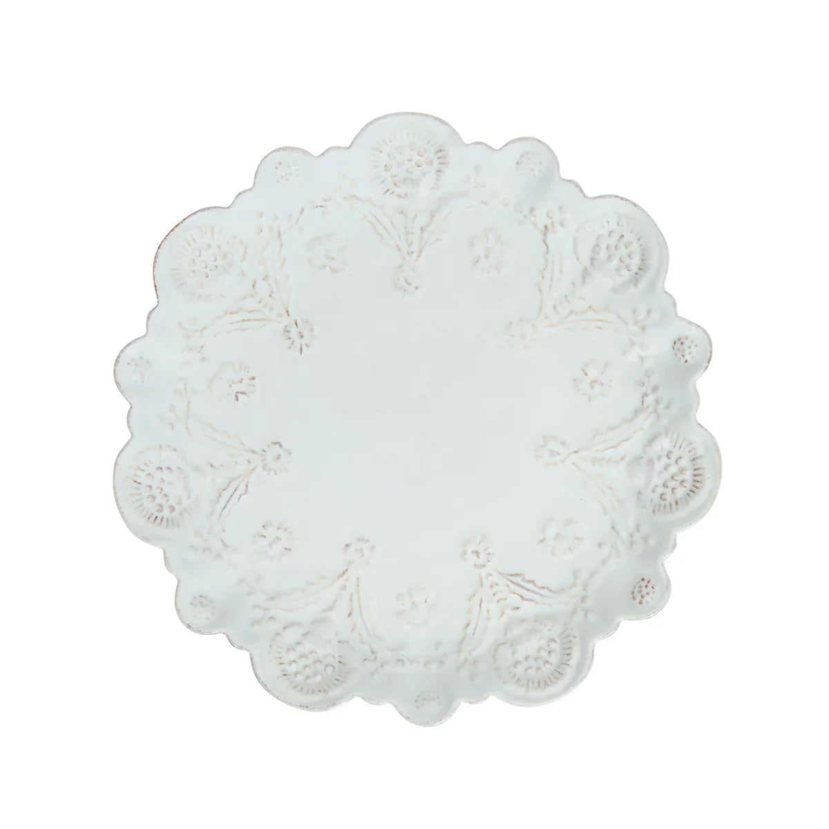 Juliska Thistle Dessert/Salad Berry & Thread Whitewash Plate