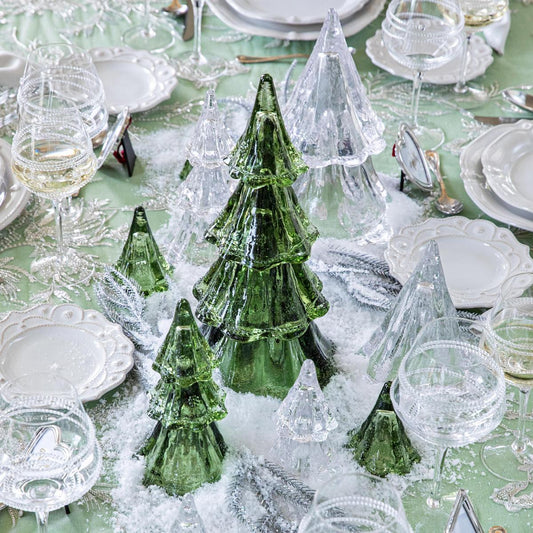 Juliska Berry & Thread 10.5" Tree Set/3pc Evergreen