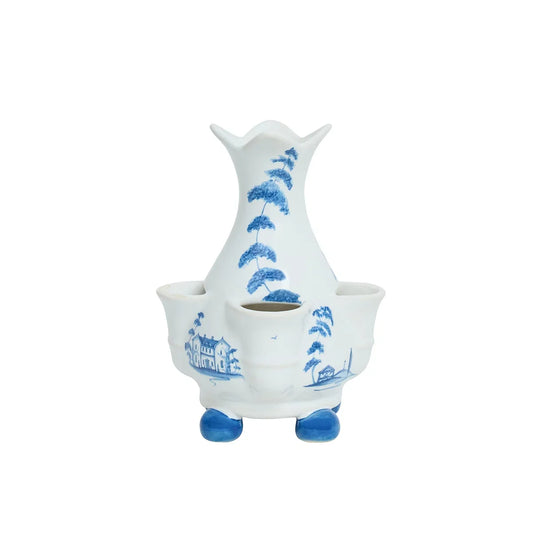 Juliska 6" Blue Tulipiere Vase Country Estate Delft Blue