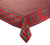 Kim Seybert Tablecloth: Holiday Threads in Red, Green & Gold