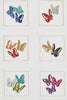 Kim Seybert Butterflies Cocktail Napkins Set Baccarat X