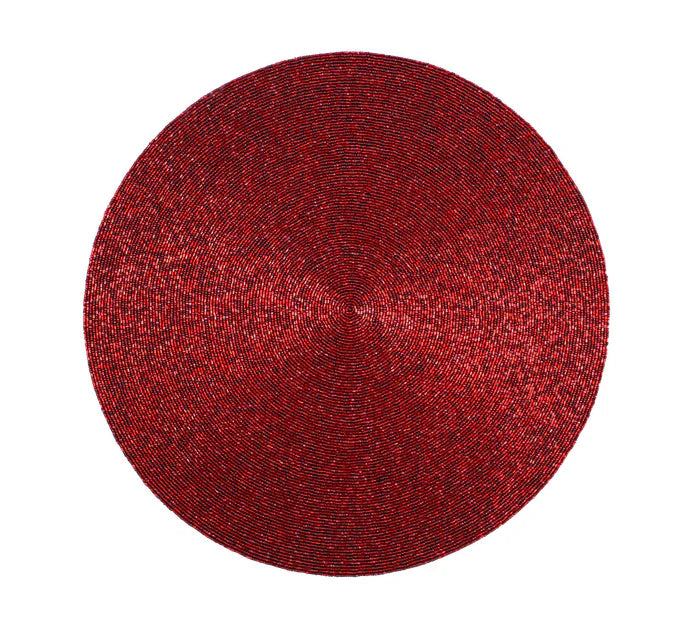 Kim Seybert Confetti Placemat in Red