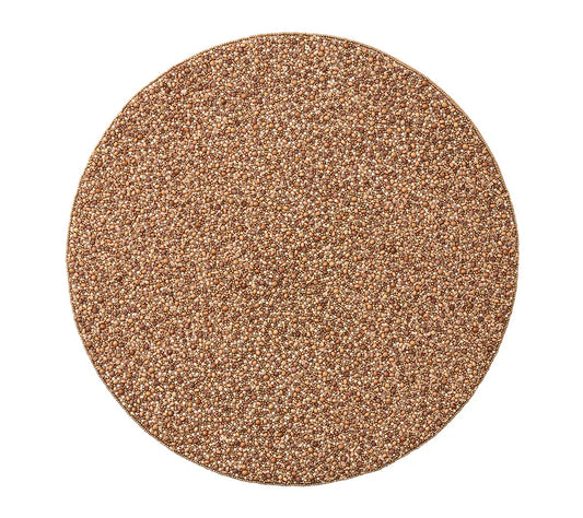 Kim Seybert Emberfall Placemat in Natural & Brown, Set of 2