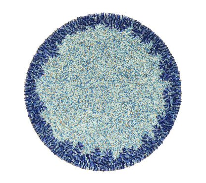 Kim Seybert Lagoon Placemat in Navy & Blue
