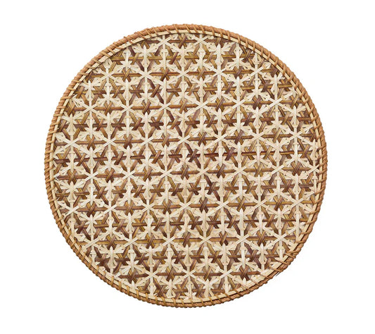 Kim Seybert Brown Lanai Placemat in Natural & Brown