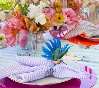 Kim Seybert Napkin Rings: Humm, Set of 4