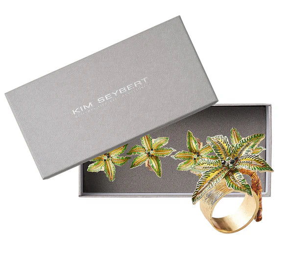 Kim Seybert Set Palm Coast Napkin Ring
