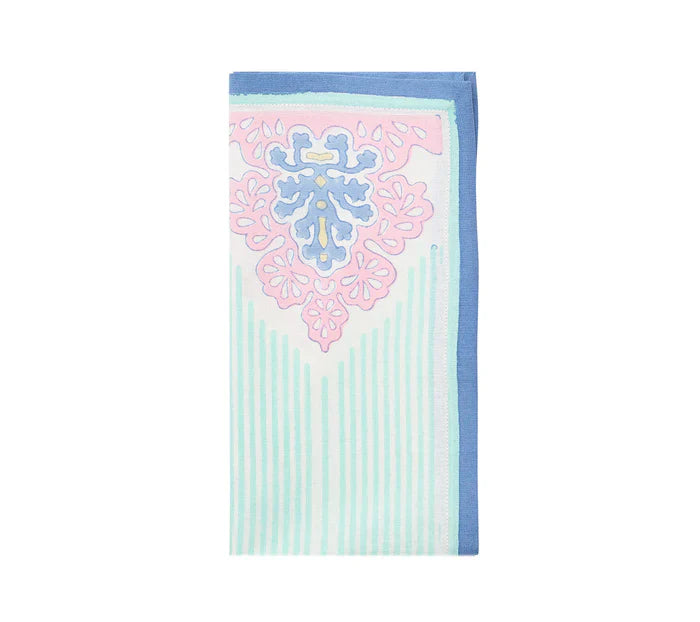 Kim Seybert  Filigree White & Sorbet Napkin