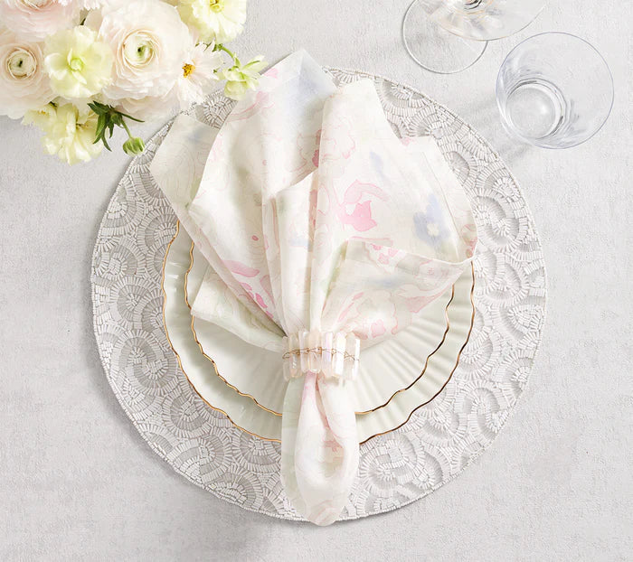 Kim Seybert Lune White Placemat