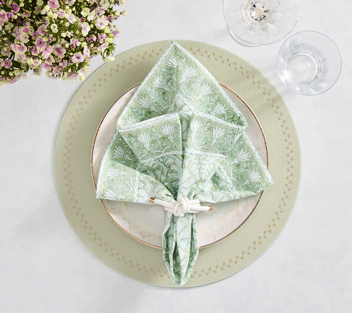Kim Seybert Mint Starry Night Placemat Set of 4