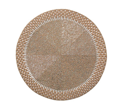 Kim Seybert Palisade Placemat in Gold & Silver