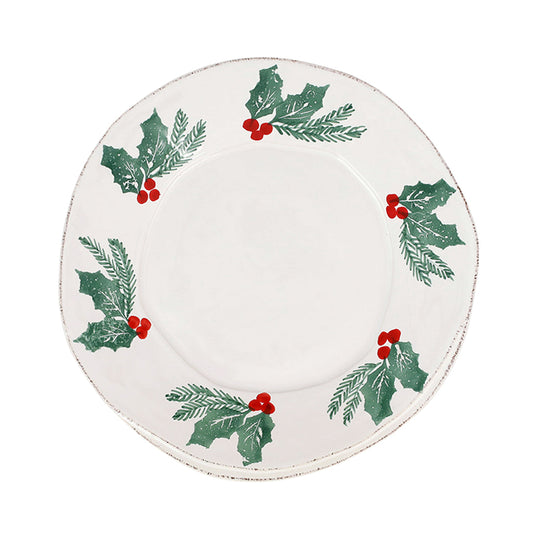 Vietri Lastra Evergreen - European Dinner Plate