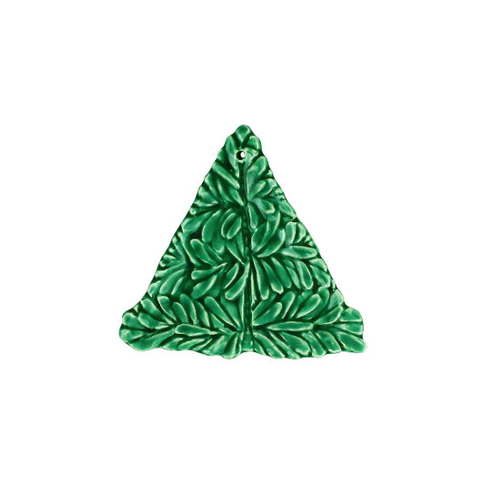 Vietri Ornament: Lastra Holiday - Figural Ornament - Green