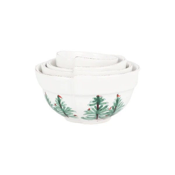 Vietri Lastra Holiday - Assorted Prepping Bowls S/4