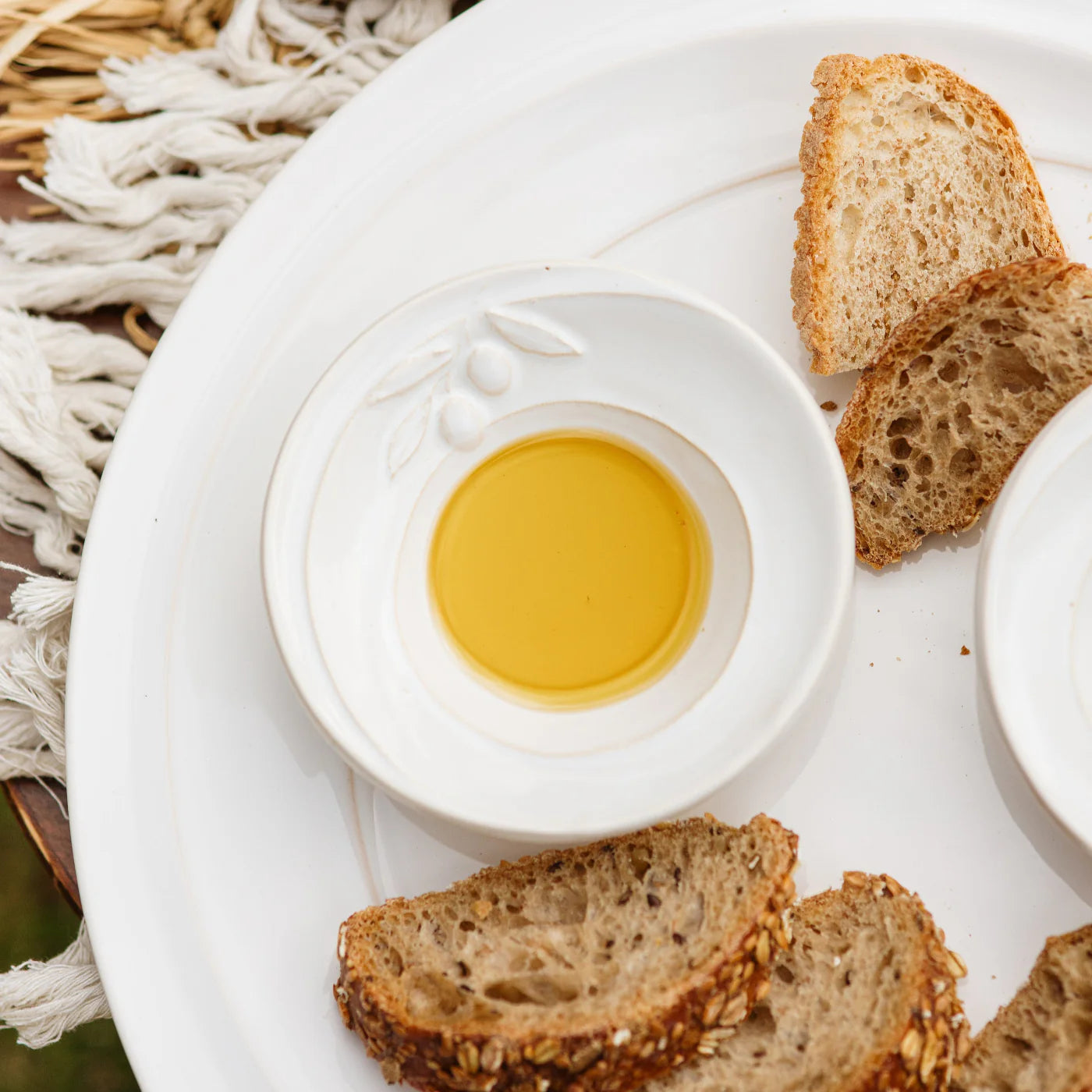 Vietri Luna Condiment Bowl