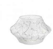 Lalique Caldera Clear Candle Holder Vase