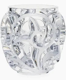 Lalique Tourbillons Vase Clear crystal