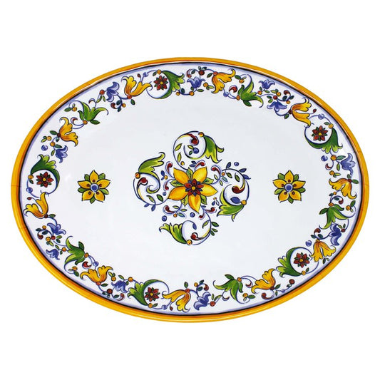 Le Cadeaux Capri Oval Platter Melamine 16 inches