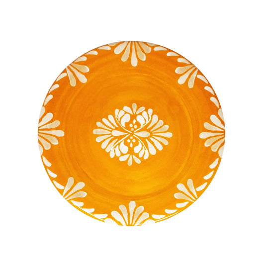 Paloma Orange Salad Plate Le Cadeaux
