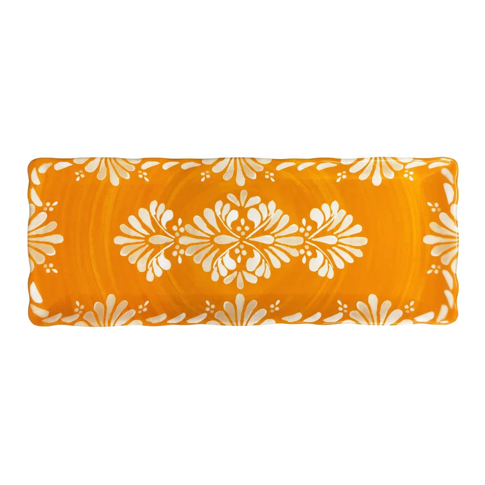 Paloma Orange Baguette Tray Le Cadeaux