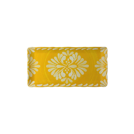 Paloma Yellow Biscuit Tray Le Cadeaux