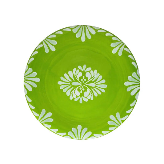 Paloma Salad Plate Green Le Cadeaux
