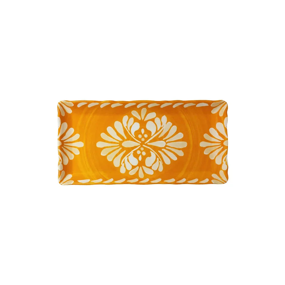 Paloma Orange Biscuit Tray Le Cadeaux