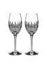 Waterford Lismore Diamond Essence Wine Glasses 12oz, Set of 2