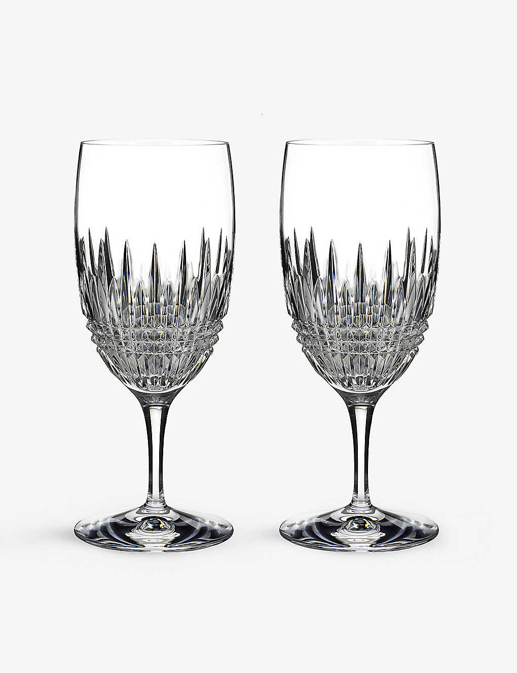 Waterford Lismore Diamond Essence Water Glasses, Set of 2