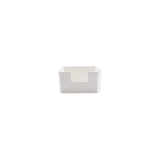 Vietri Melamine: Lastra White - Cocktail Napkin Holder
