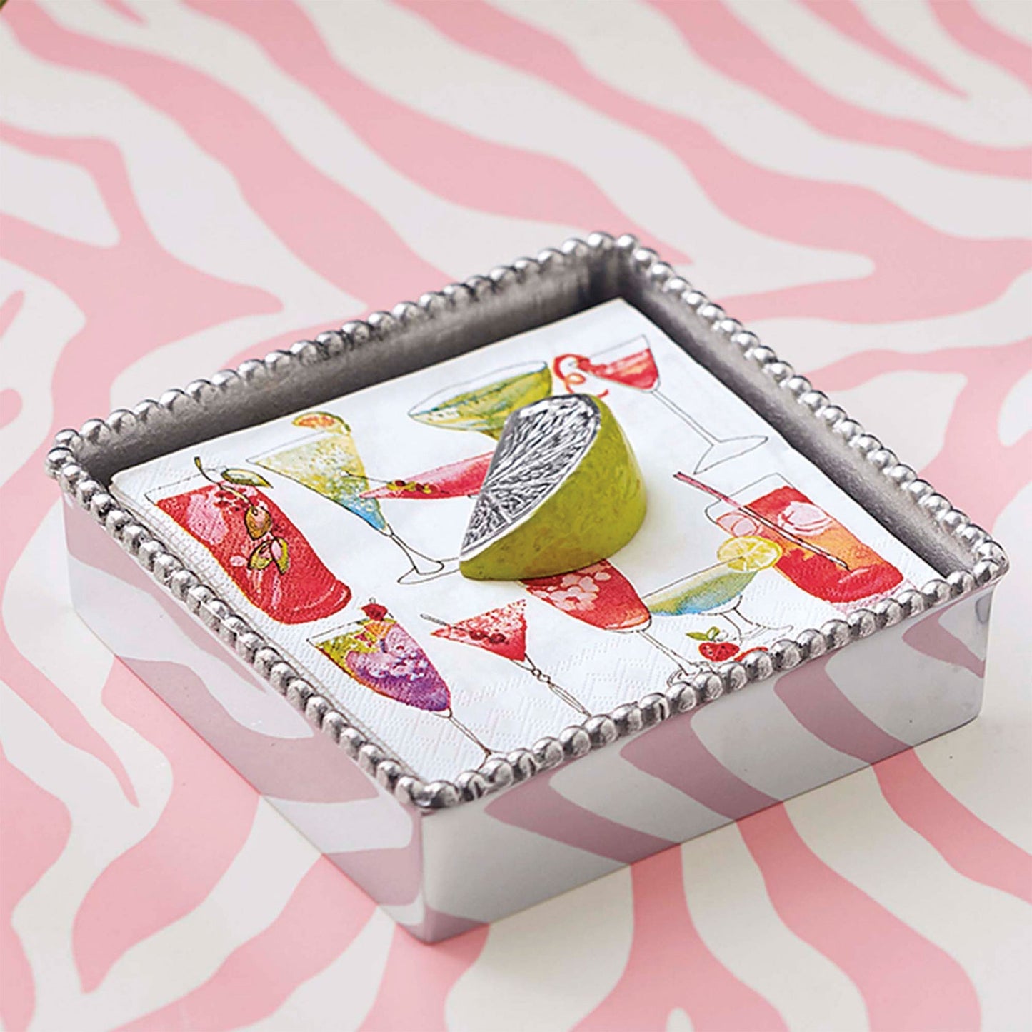 Mariposa Napkin Weight - Green Lime