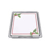 Mariposa Note Pad Set - Beaded - Holly Berry