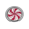 Mariposa Coaster Set - Beaded - Peppermint Candy