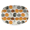 Mariposa Platter - Pumpkin Halloween