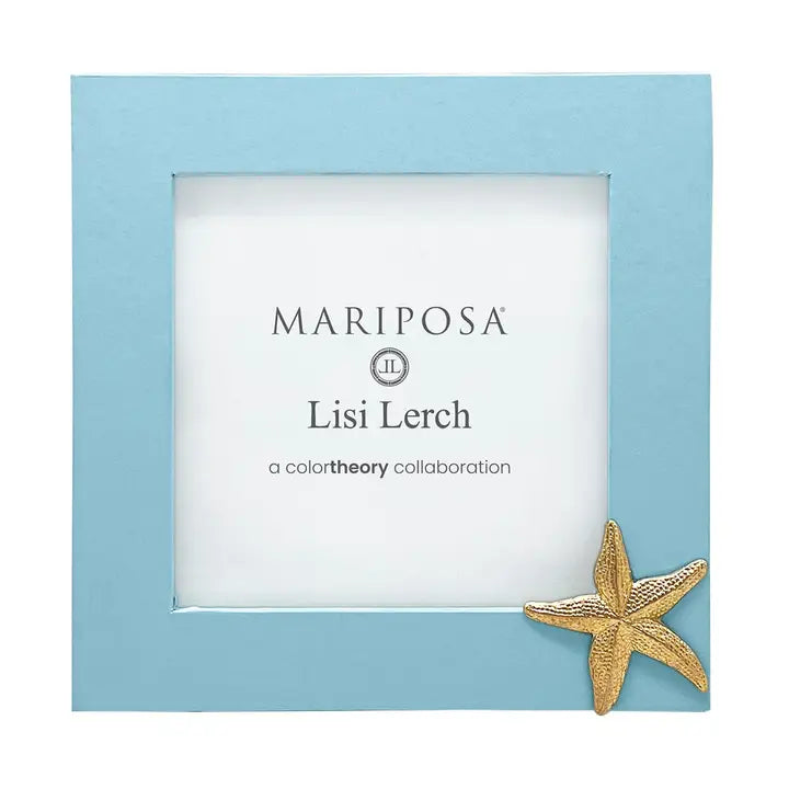 Mariposa Starfish Sky Blue 4x4 Frame