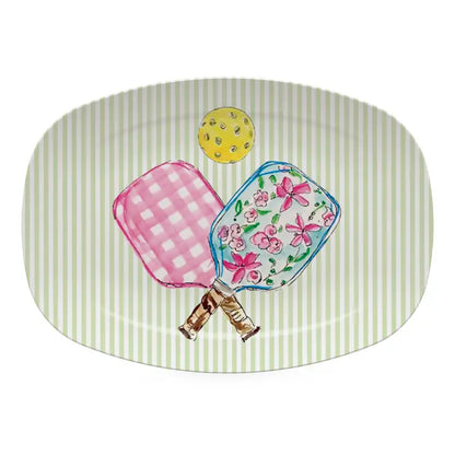 Mariposa Pickleball Double Paddle Platter